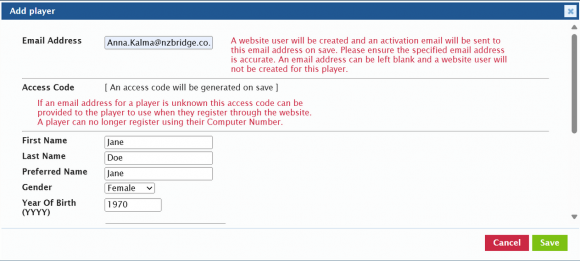 New Admin Interface